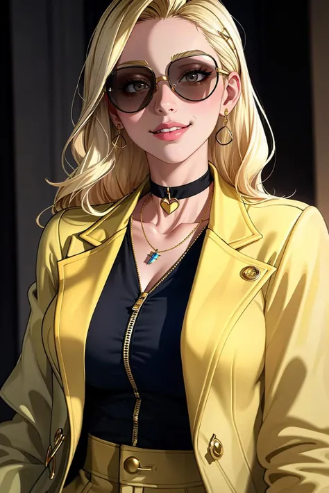((Masterpiece, best quality)),edgQuality,smirk,smug,
edgCJ, a woman in a jacket ,wearing edgCJ,chic jacket
<lora:edgChicJackets:0.86>
<lora:Ultimate_Nadia:0.2>blonde nadia, sunglasses,choker