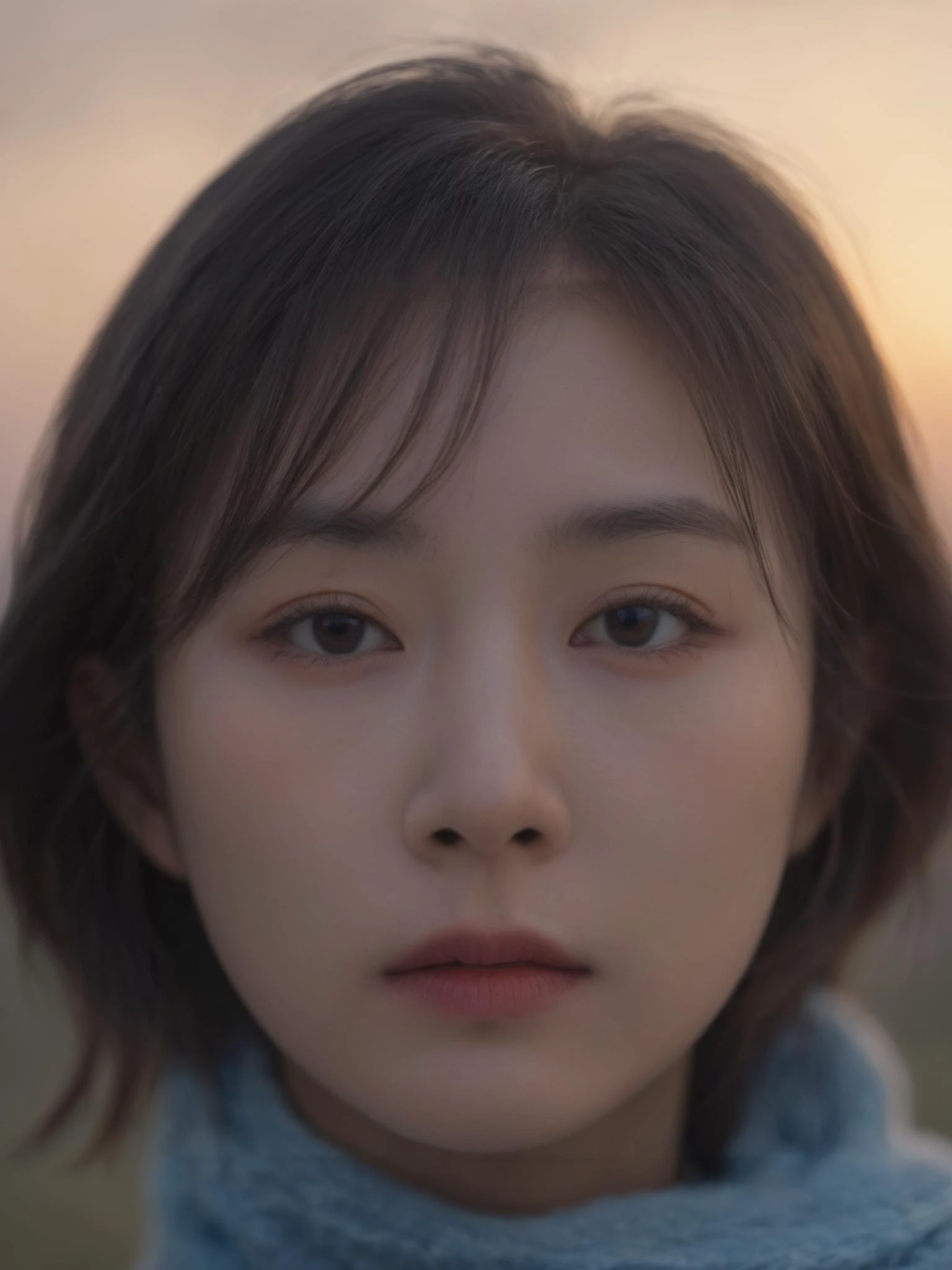 colorful,((1girl)),(masterpiece, cloud, water, best quality, ultra high res, photorealistic, realistic, raw photo, real person, photograph),(amazing, finely detail, an extremely delicate and beautiful, sharp focus),light and shadow,cinematography,contour light,intense brightness and darkness,dusk,details,(morning fog:1.2),(smog:1.2),depth in field,bokeh,empty eyes,dirty face,scars on the face,torn clothes,feeling helpless,arcuate solitary,confused,ruins,destroyed buildings,cowboy_shot,