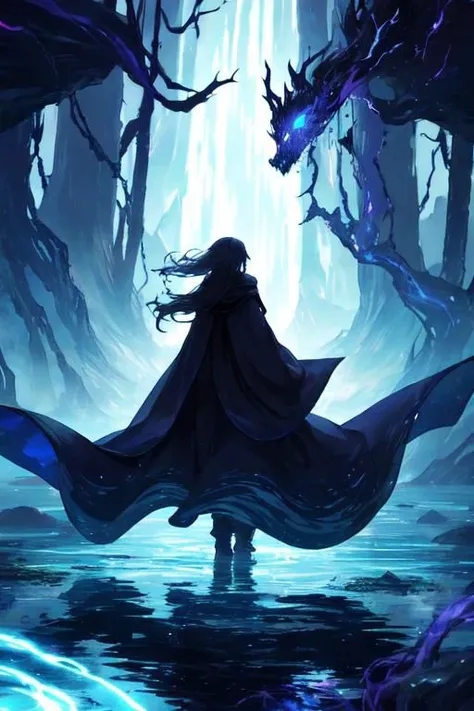 For an eternity, the darkness swelled within a ceaseless churn of its feeding, and then... silence. Such silence is deafening to those who listen for it. The abyss cast its gaze upon its source. The first lurching movement of boundaries drawn long before the dawn. A claimant has arrived. You may know who. You wish to know why.