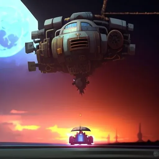 Evang, a highly detailed epic cinematic concept art CG render digital painting artwork: dieselpunk car inspired by a locomotive. By Greg Rutkowski, Ilya Kuvshinov, Stanley Artgerm Lau, Ruan Jia, trending on ArtStation, subtle muted cinematic colors, octane render, excellent composition, cinematic atmosphere, dynamic dramatic cinematic lighting, very inspirational