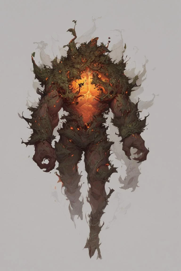 score_9,score_8_up,score_7_up,score_6_up,
anthropomorphic,a horror (robot:1) make of rock,lava,crack,moss,
complex detailing,simple background,
concept art,digital painting,<lora:Alien_Concept_Art:1>,, masterpiece, best quality,