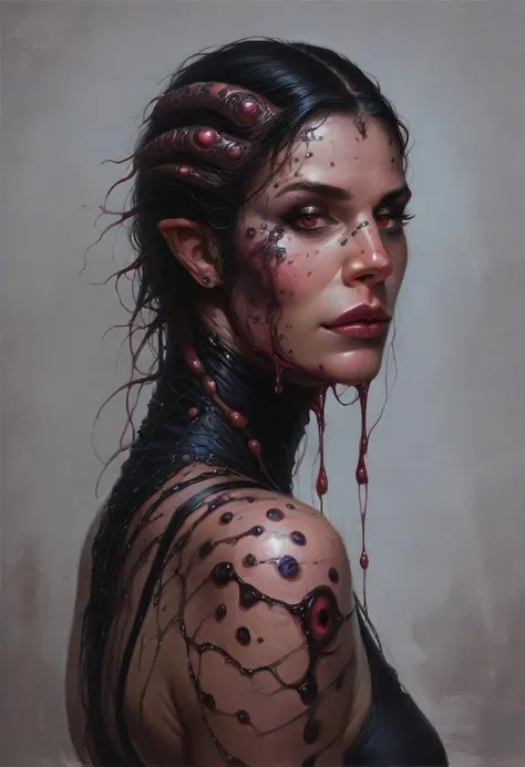 score_9, score_8_up, score_7_up
photorealistic, 8k, photograph, hyperrealism, 12k, fine detail, intricate detail, skin texture, real skin, pores, blemishes <lora:Perfect Hands:1>
cosmic horror, anthropomorphic, unusual creature, creature, concept art, creature, alien, anthropomorphic, slime, 1DK
(source_realistic:1.3)
(rating_explicit:1.3)
<lora:Alien_Concept_Art:1> <lora:1dkXLP:.6>