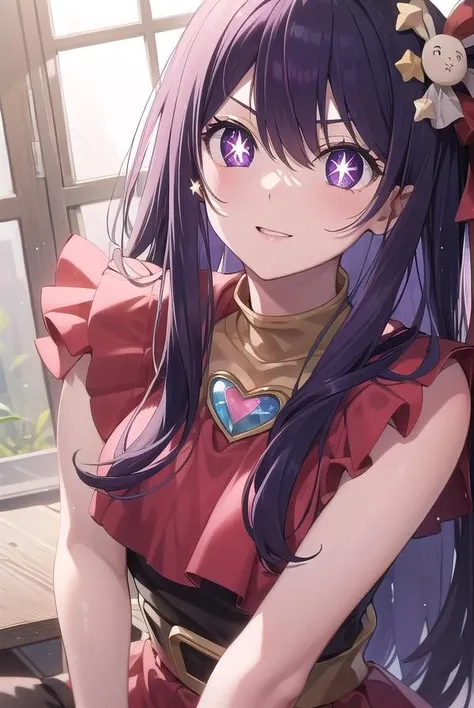 1 woman, Korean, Raiden shogun, kimono, bare shoulders, heart-shaped pupils, licking lips, heart in eye, bright pupils, blush stickers, anime style, high quality --auto --s2