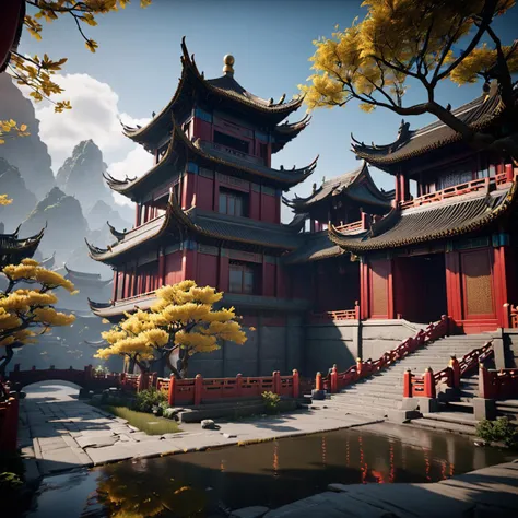 , HD,cg,Chinese CG scene,unreal 5 engine,