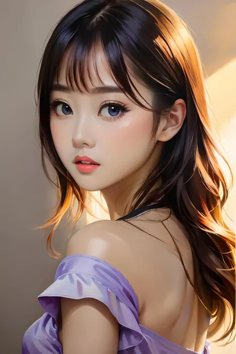 (masterpiece、top-quality、top-quality、Official Art、Beautifully Aesthetic:1.2)、(1girl in:1.3)、ighly detailed、(Fractal Art:1.2)、colourfull、highestdetailed、(Zentangle:1.2)、(Dynamic Pause) 、(abstract background:1.5)、(Traditional dress:1.2)、(shinny skin)、(many colors:1.4)、The upper part of the body 、shorth hair