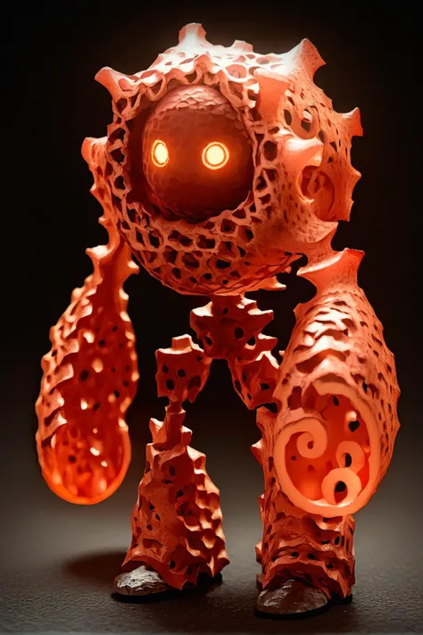 score_9,score_8_up,score_7_up,solo,source_anime,full body,no mouth,<lora:Gyroid_shape_morph_-_XL>,(gyroid:1.4),gyroid lattice,gyroid fill,<lora:Golems:0.8>,gol3em,gyroid Golem,Glowing Eyes,1other,hollow,bug,detailed textures,hollow body,see-through silhouette,Rock Golem,cave interior,