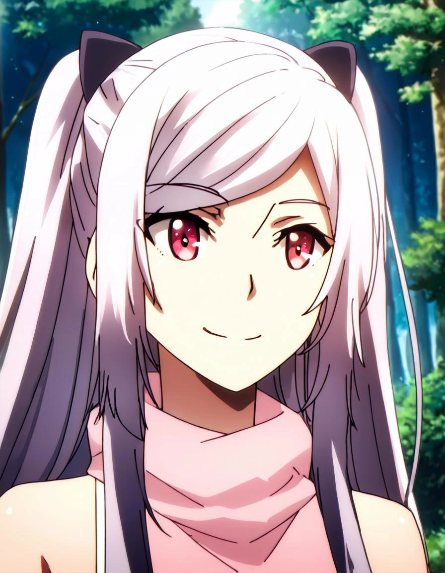 score_9, score_8_up, score_7_up, score_6_up, score_5_up, score_4_up, , Alexia , soft smile, walking, forest, portrait