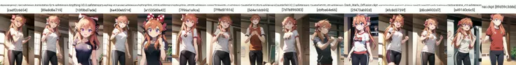 chiyoSakuraTI, gym clothes, happy