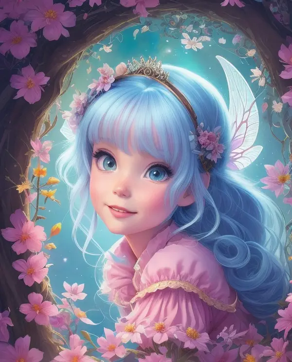 witch, super cute spider with big bright eyes, digital painting, dreamlike, intricate details, sharp focus, trending on artstation, art by lois van baarle and loish and ross tran and rossdraws and sam yang and samis arts and artgerm, fairy tales, pixar, disney, dreamworks style, surrounded by magical fairies in a dreamlike forest, rendered in intricate detail in a digital painting with sharp focus, inspired by fairy tales and animated movies from pixar, Disney, and dreamworks, and created by the talented artists lois van baarle, Loish, Ross Tran, Rossdraws, sam yang, samis arts, and artgerm, Trending on Artstation, this artwork is sure to capture hearts with its delightful charm, (Chibi:1,3)