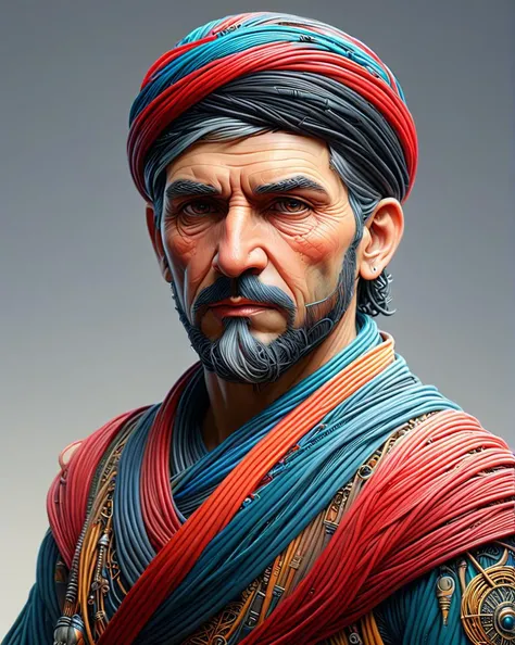 made of mad-cable, stylized by ilya kuvshinov, giuseppe dangelico pino, michael garmash, rob rey and disney, Concept sheet of a Polygional "The founding of the Ottoman Empire", Realistic, <lora:Cables_SDXL:1>