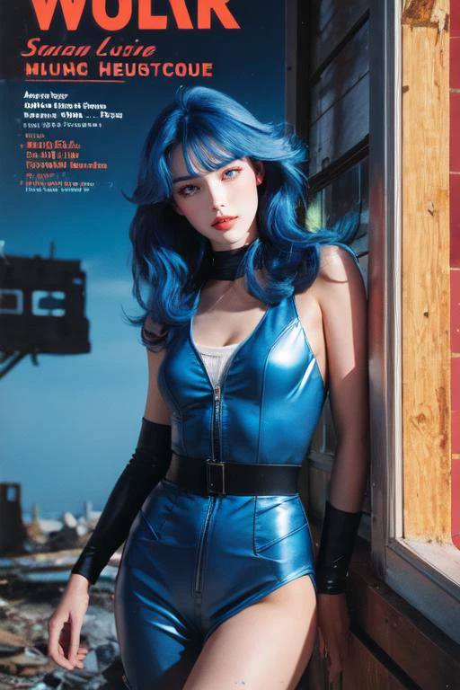 (otherworldly), highly insanely detailed, masterpiece, top quality, best quality, highres, 4k, 8k, RAW photo, (very aesthetic, beautiful and aesthetic), 1girl, Tower13_Gizelle,
BREAK
magazine cover of 1girl, plugsuit, neon genesis evangelion, souryuu asuka langley, scifi, japan anime style,
pulpmagazine, retro artstyle, <lora:pulpmagazine_V02:1>,
BREAK
(long-shot ruins, building, window frame, cracked window, wall corner, upturned, abandoned, metal, industrial, fence, moody, cracked mud, urban, canalside:1.2),
BREAK
medium hair,coral hair,sky blue hair,multi_color_hair,multicolored hair,multi colored hair ,metal hair,hair intakes,bioluminescent hair,
pure purple background,transparent background,
âââ