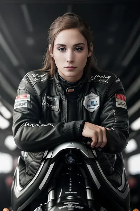 (detailed eyes), (dramatic), (extremely detailed 8k wallpaper), (zoomed out:1.3), a wide-angle photograph of Sj0kz123 as a racing driver, sitting on a motorcycle, motorbike, detailed skin, realistic, photo-realistic, 8k, highly detailed, sharp focus, hyperrealism, cinematic lighting, <lyco:Test11Sj0kz:0.9>