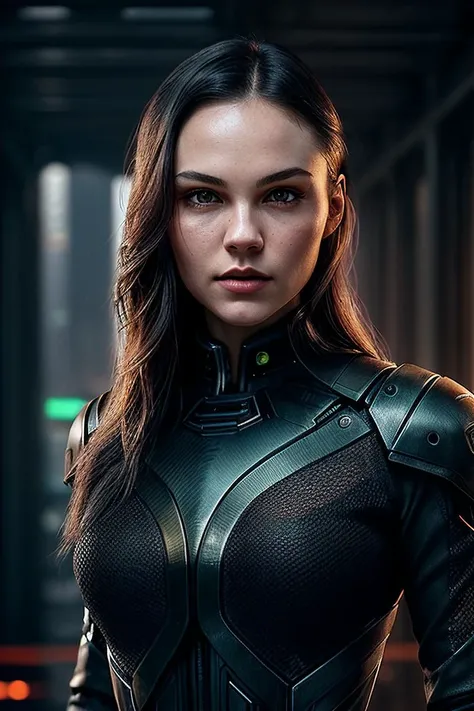beautiful woman (S0ph13Sk3lt0n:.99), (( Long black razor cut layers hairstyle :1.2)) , ruby jewellery, ((portrait)), (closeup:1.2), ((from the waist up)), ((( Futuristic dystopian city viewpoint showcasing floating prison colonies :1.2 ))), natural skin texture, 24mm, 4k textures, soft cinematic light, adobe lightroom, photolab, hdr, intricate, elegant, highly detailed, sharp focus, ((((cinematic look)))), soothing tones, insane details, intricate details, hyperdetailed, low contrast, soft cinematic light, exposure blend, hdr, faded, now, ("I've got a bad feeling about this.":1.1)
