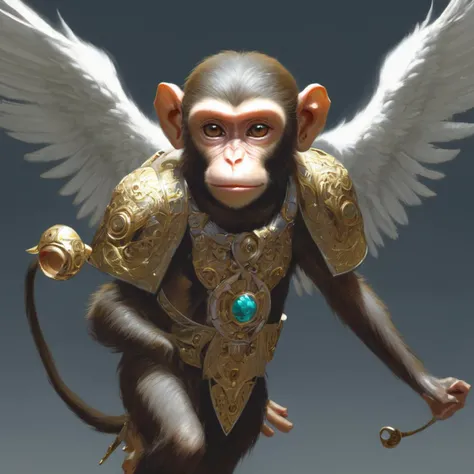 angel monkey in fantasy, dungeons and dragons, highly detailed <lora:dungeons_and_dragons_xl_v2:1>