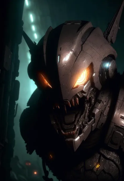 ((best quality)), ((masterpiece)), ((inked)), (night:1.2), (dynamic action pose:1.3), majestic intricately detailed soft oil painting by jim lee, (close up portrait:1.3), low angle, ((grotesque mutated freak, disgusting male bipedal insectoid alien creature in a dark spacecraft corridor)), fleshy leathery skin,( gore:1.2), terrifying evil face, extended tongue, needle teeth, full body, too many limbs, ultra detailed eyes, gaping maw, intricate details, (dark abandoned spacecraft corridor), rubble, pipes, moody cinematic lighting, dramatic cinematic lighting, soft edge lighting, (bloom:1.2),  photographed on a Canon EOS R5, 50mm lens, F/2.8, HDR, professional, dramatic cinematic lighting, (backlit:1.2), hard edge lighting, cold vibrant colors, (dusty air:1.3), cinematic Film still from (cannibal holocaust:0.4)|(alien:0.8)|metroid|(the expanse:0.6)|(starcraft:0.3)