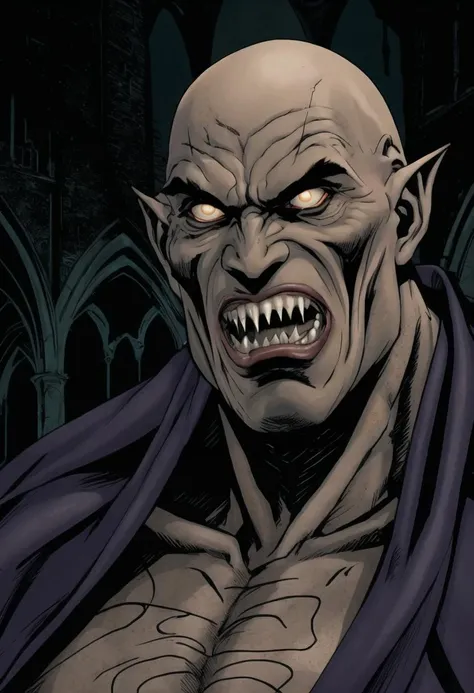 the most horrible comic book monster you can imagine
