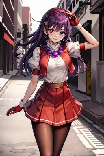麻宫雅典娜 Asamiya Athena 麻宮アテナ(97ver) / The King of Fighters