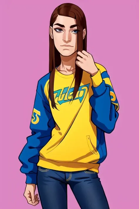 1girl, 4nd4v4_3ric4, solo, posing, casual clothes,
inked, (flat colors:0.8),
<lora:andava_erica-10-v1:0.80>