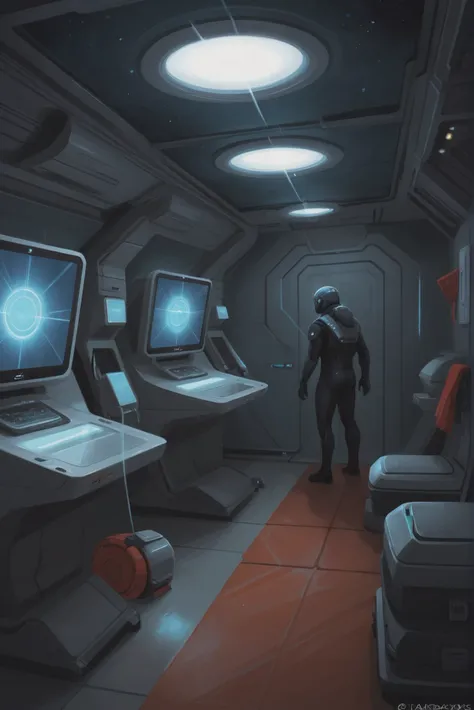 scifi digital painting, Housekeeping Service Area \(room\) <lora:scifi_digital_painting:1:1:lbw=SDXL_OUTS>