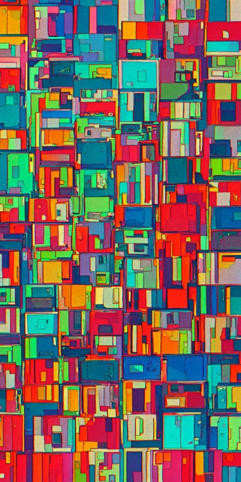 masterpiece, best quality, flat color, ligne claire, (1boy looking away from the viewer), pile of crt tv and cassettes vhs tapes and camera and lens, chromatic aberration, depth of field