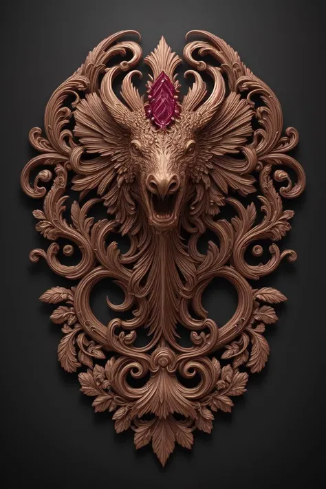 breathtaking no humans, hdr, beautifully detailed, elaborate crest,smooth surface, reflective surface, (ruby:1.4), dynamic lighting, subsurface scattering, <lora:CGShield_V1:0.2> CGShield_V1, <lora:lcm-lora-sdv1-5:0.7>, masterpiece, award-winning, professional, highly detailed