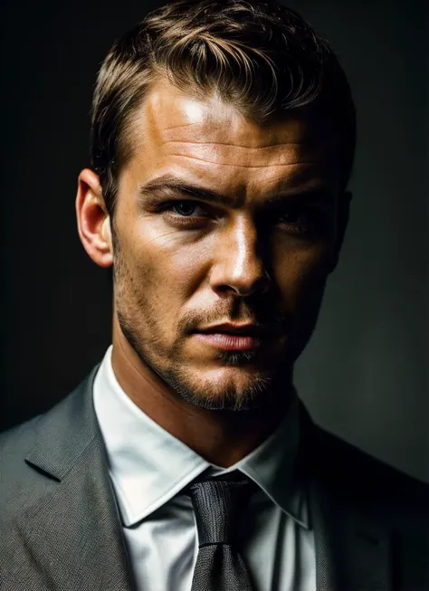 A stunning intricate full color portrait of (sks person:1), wearing a black official suit, epic character composition, by ilya kuvshinov, alessio albi, nina masic, sharp focus, natural lighting, subsurface scattering, f2, 35mm, film grain, <lora:locon_alanritchson_v1_from_v1_64_32:1>