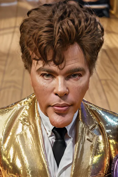 [:gl1chr03:0.3]  , bogdanoff_bros wearing suits  gold, RAW photo, 8k uhd, masterpiece, award winning, magazine cover, absurdres 
<lora:podracing_10:1>