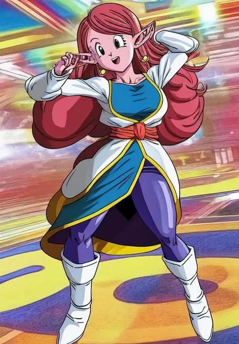 <lora:Chronoa:0.8>, Chronoa, 1girl, solo, dynamic pose,
