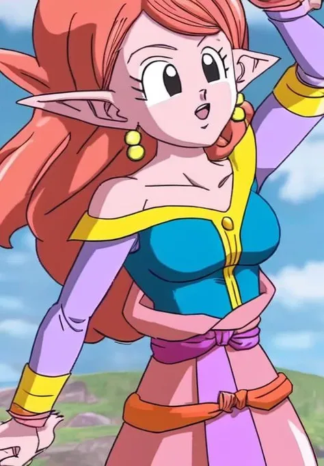 lum, superhero costume,, standing,, boots, oni, smile,, full body, sentai, bikini, horns, curvy, big breast, open mouth teeths, fangs,(best quality,4k,8k,highres,masterpiece:1.2),mega-detailed,(,1.37),portraits,vivid colors,warm tones,soft lighting, immovile pose