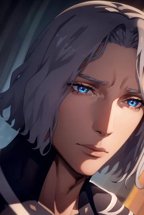 hector, <lyco:hector-lyco-nochekaiser:1>,
hector, grey hair, short hair, blue eyes, mature male, 1boy, male focus,
BREAK long sleeves, bandages,
BREAK looking at viewer, upper body,
BREAK indoors,
BREAK <lyco:GoodHands-beta2:1>, (masterpiece:1.2), best quality, high resolution, unity 8k wallpaper, (illustration:0.8), (beautiful detailed eyes:1.6), extremely detailed face, perfect lighting, extremely detailed CG, (perfect hands, perfect anatomy),