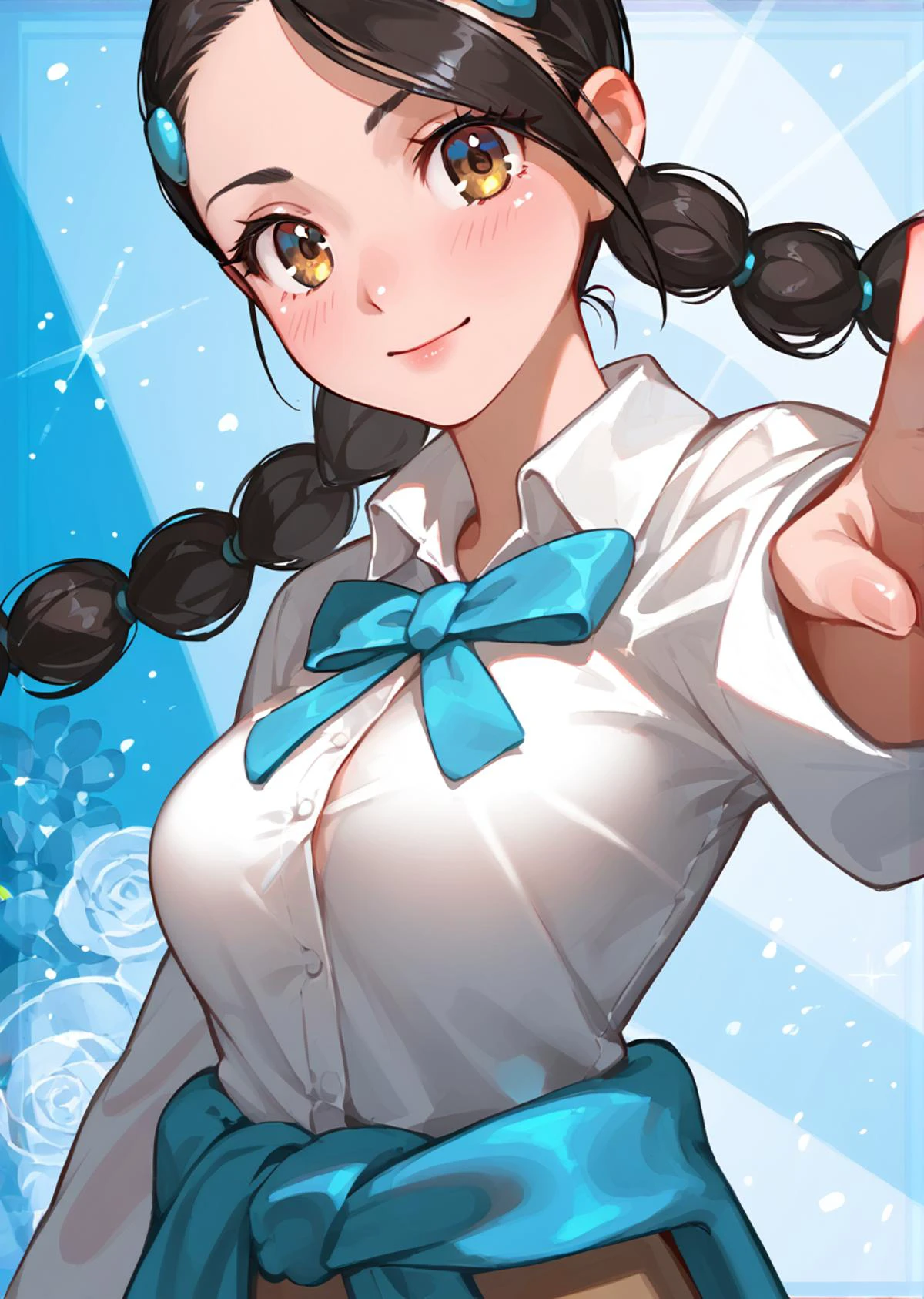 score 9, score 8 up, score 7 up, rating questionable,
detailed background,
<lora:candice.pony:1>,
candice,
, shiny skin,