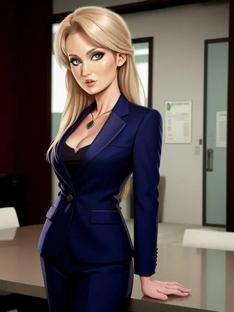 ((sfw)) 
Angela Sommers, Business Suit, fashion model shoot, 
 <lora:Angela:0.8>