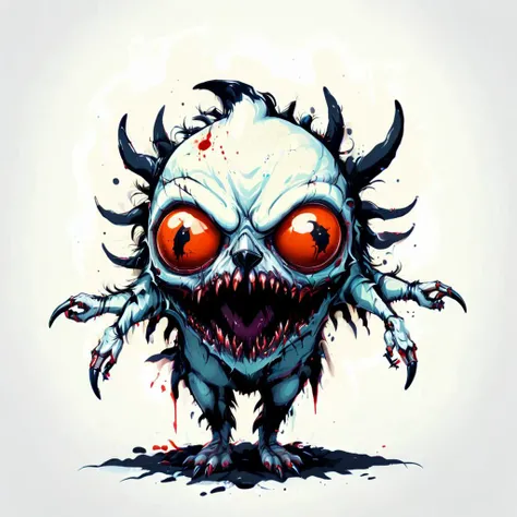 __animal__ alien creature, giant teeth, spider legs, weirdcore, simple clean vector <lora:xl_more_art-full_v1:0.8> <lora:DFunk_SDXL:0.8> <lora:g1g3r:0.15> g1g3r <lora:fx-monsters-XL:0.8> fx-monsters <lora:offset_0.2:0.3>