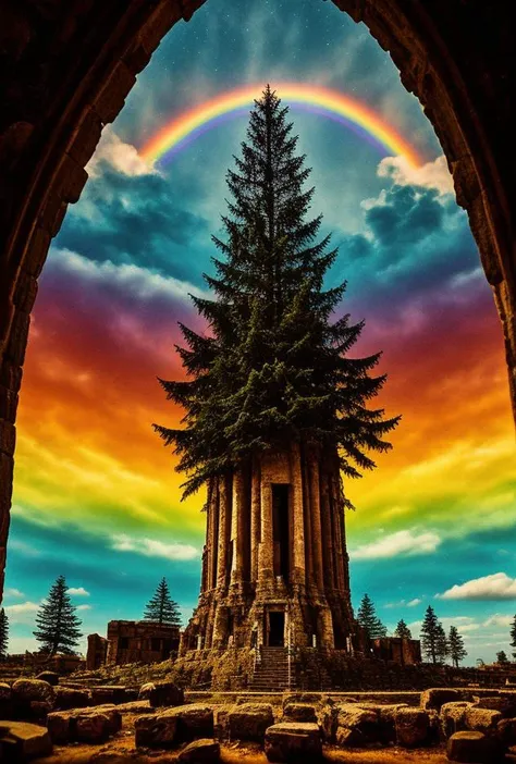 ((KODAK digital color))((Ancient sugar pine tree in Holy of holies))Photo Masterpiece 8k wallpaper((inner sanctuary 
temple of  [Aaron | Zerubbabel | Solomon | Herod]]))((ark of the covenant))BREAK(((33 yo cherubim)))BREAK(([frankincense | high priest | day of atonement])))BREAK((sombre rainbow glory))BREAK((holy holy holy))(dodge and burn, corner edge darken vignette)((exposure POP!!! hdr extremely intricate, High (Detail:1.1), Sharp focus, dramatic cinematic light, (8k textures, elegant, ((((cinematic look))))breathtaking, insane details))  <lora:Details-Slider:0.9> <lora:ExposureControl:0.6> <lora:LCM_1-5:0.5> <lora:up-down_lighting:-1> <lora:ColorTempSliders:1.1>