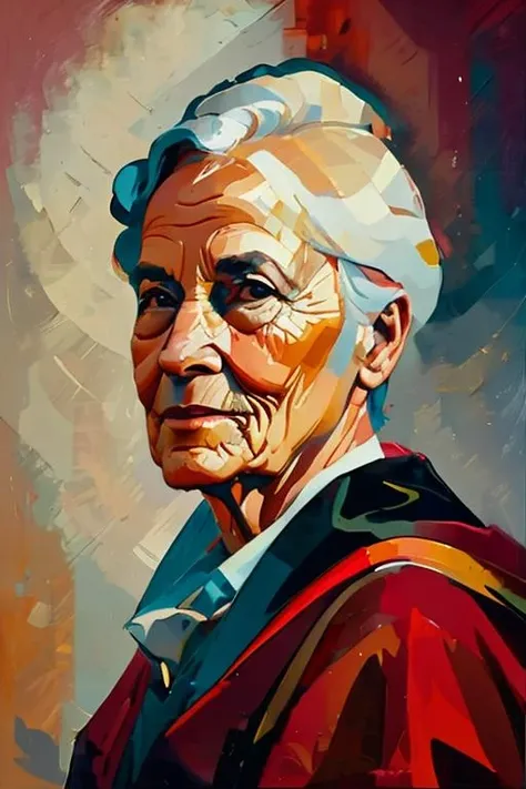 portrait of Old professor , <lora:MaxRos:1.0>