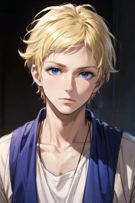 masterpiece, best quality, sketch, 1boy, solo, male focus, looking at viewer, , , , realistic, <lora:birthday_hamatora:0.70>, birthday_hamatora, blonde hair, blue eyes, , , , ancient greece,