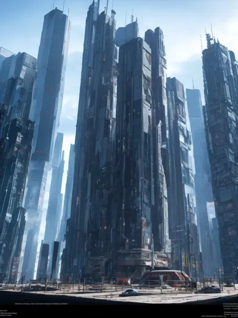 a photo of cyberpunk structure, photo realistic