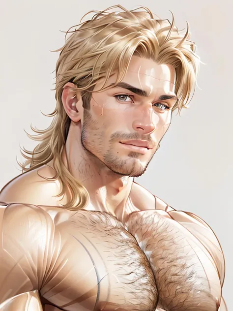 pencil sketch of (one male), (looking at viewer), (portrait:1.6),
Very detailed manly face, heroic, detailed realistic open dark brown eyes, (muscular:1.5), (big muscles), (massive pecs), (hairy pecs), narrow waist and hips, (sandy blonde hair), (slight smile), (shirtless) (topless male). highly detailed, high quality, masterpiece
<lora:last:1>