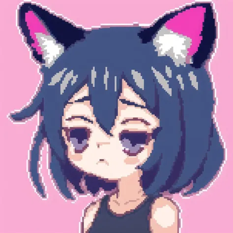 <lora:hcnone:1>, hcnone, pixel art, 2girls, :<, animal ears, cat ears, chibi, comic, eyebrows, kemonomimi mode, monochrome, multiple girls, silent comic, sleeping on person, thick eyebrows