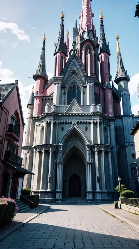 Architectures, epic scenery, random scenery, ((best quality)), ((masterpiece)), <lora:PastelGothAI:0.8>  PastelGothAI, No People