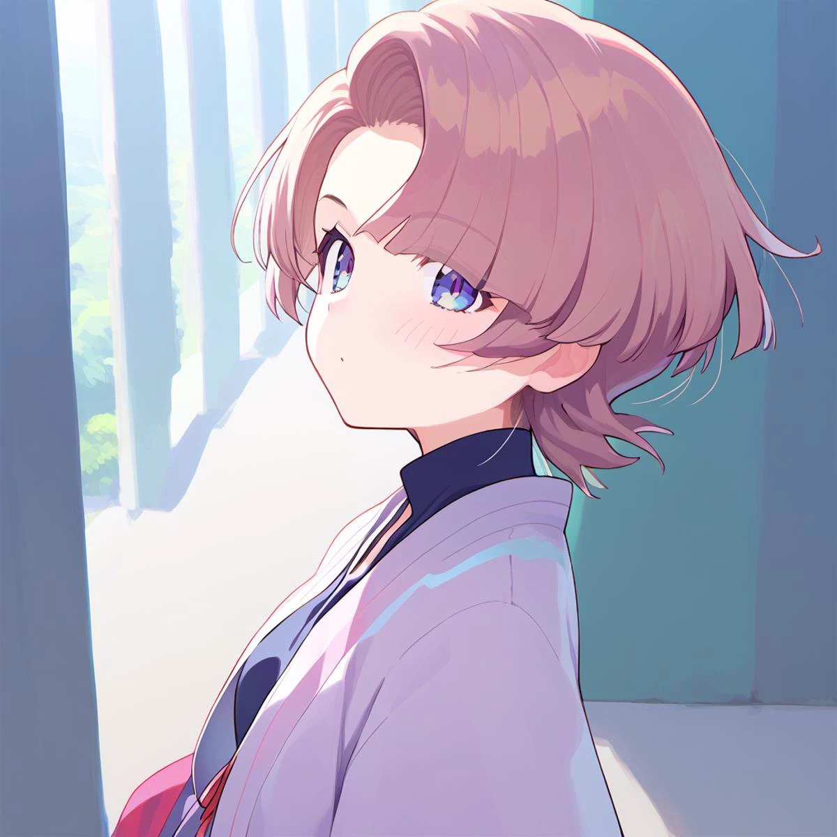 score 9, score 8 up, score 7 up, source anime, 1girl, arimura_mao, <lora:gakuen_idolmaster_pony:1>