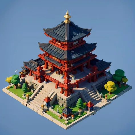 isometric chinese style architecture,
<lora:Isometric_Chinese_style_architecture_v01:0.5> <lora:toon_mix:0.5>,