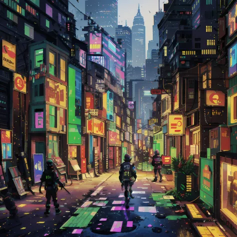 masterpiece, best quality, toon,3d,cyberpunk, <lora:scene:0.6>