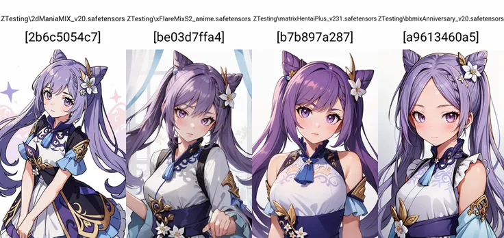 (masterpiece, best quality), intricate details,
1girl, keqing, <lyco:KeqingCharacter:0.8>purple hair, forehead, cone hair bun, purple eyes, hair flower,hair ornament, twintails, long hair,