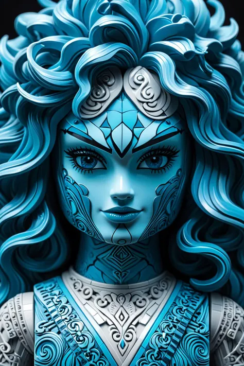 Zentangle Lego minifig, Oil painting of a (Female Gorgon:1.3) , Cyan Keychain, Azure lava pit, Proud, dramatic lighting, (art by Greg Rutkowski:0.7) , 1girl, 4k, highly detailed, <lora:FF-Midj-Rise-v0564:1.069> <lora:FF-idle-WALLP:0.69> <lora:MidJ_Last_500_-_Experiment:0.69> <lora:FF-Midj-Top-v0565:0.129> <lora:FF-Midj-Rise-v0564:0.1> <lora:FF-Midj-Last-v0563:0.11> <lora:FF-Midj-Top-v0564-FA-TX:0.34> <lora:FF-idle-ColorZ:0.469> . Intricate, abstract, monochrome, patterns, meditative, highly detailed