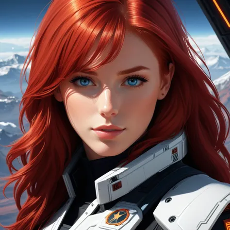 pixel-art (Photoshopped Digital Artwork:1.3) of (Detailed illustration:1.3) <lora:FF-Midj-Rise-v0564:1> redhead haired woman with blue eyes and long hair posing for a picture, redhead woman, red haired young woman, woman with red hair, fiery red hair, red hair girl, light red hair, red haired girl, photorealistic anime girl render, she is redhead, pale red, portrait of a red haired girl, beautiful redhead woman, long light red hair, vibrant red hair arafed view of a cockpit with a mountain view and a view of the earth, 8 k frostbite 3 engine, star citizen, ultra wide gameplay screenshot, star citizen origin 100i, star citizen concept art, 8 k hyperdetailed, 8k high details, 8 k high details, 8k details, elite dangerous, star citizen digital art,CGSociety,ArtStation,(Offset print:1.3) . low-res, blocky, pixel art style, 8-bit graphics