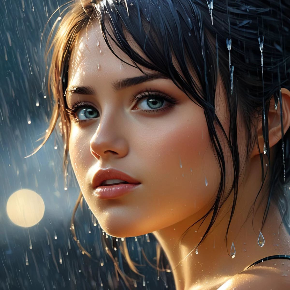 Hyperrealistic art Dota style, Color splash of a Aesthetic ("The symphony of rain, a serenade from the heavens, cleansing the earth with its rhythmic melody.":1.3) , Fearful, Cloisonnism, Reflected light, L USM, two colors, Instagram, (art by Ilya Kuvshinov:1.0) , (art by Jeremy Mann:0.7) , 1girl, 4k, highly detailed, <lora:FF-Midj-Rise-v0564:1.069> <lora:FF-idle-WALLP:0.69> <lora:MidJ_Last_500_-_Experiment:0.69> <lora:FF-Midj-Top-v0565:0.129> <lora:FF-Midj-Rise-v0564:0.1> <lora:FF-Midj-Last-v0563:0.11> <lora:FF-Midj-Top-v0564-FA-TX:0.34> <lora:FF-idle-ColorZ:0.469> . Extremely high-resolution details, photographic, realism pushed to extreme, fine texture, incredibly lifelike