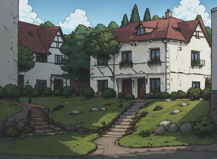 house, street,
 <lora:Cozy_Style-000002:.8>