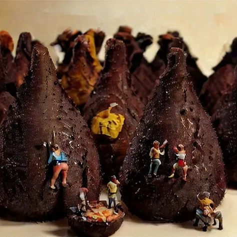 food, shorts, parody, , bowl, 6+boys, multiple boys, <lora:TinyinFood:1>