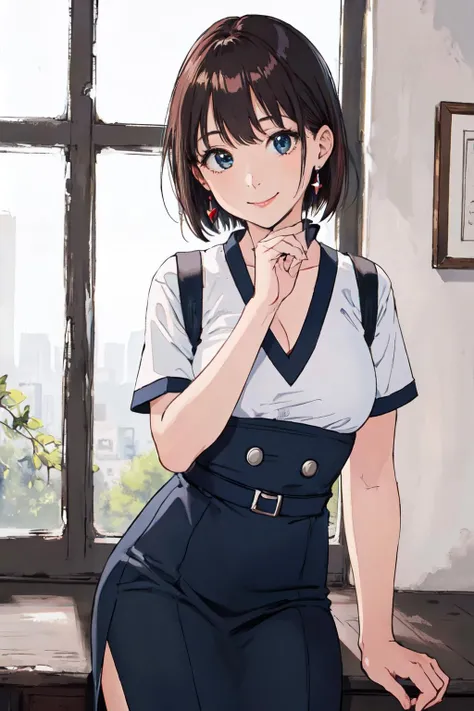 <lora:FrBk-v2:0.6>10_FrBk woman,
(best quality, masterpiece, RAW photo,ultra-detailed:1.2), <lyco:GoodHands-beta2:1.0>,1girl,solo,looking at viewer,smile